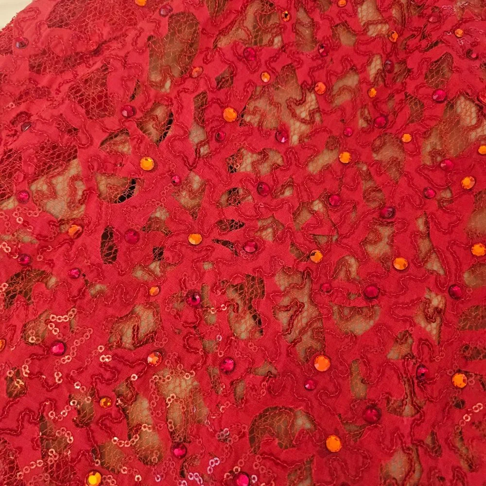 BCBG Max Azria red dress - Picture 4 of 5